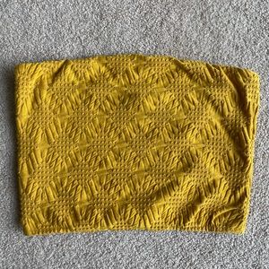 Urban Outfitters Yellow Tube Top
